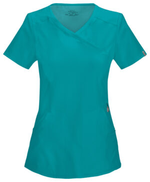 Cherokee Infinity Mock Wrap Top - PLUS SIZE - Image 20