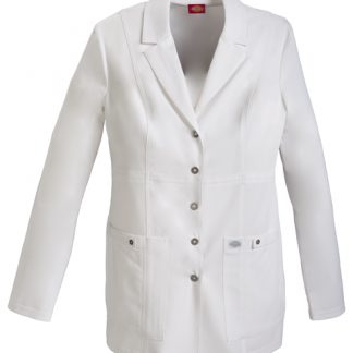 Dickies 28″ Snap Front Lab Coat – PLUS SIZE