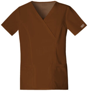 Cherokee WW Core Stretch Mock Wrap Top - PLUS SIZE - Image 20