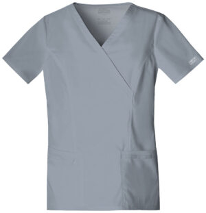 Cherokee WW Core Stretch Mock Wrap Top - PLUS SIZE - Image 14