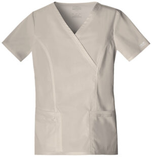 Cherokee WW Core Stretch Mock Wrap Top - PLUS SIZE - Image 12
