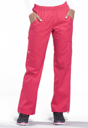 Cherokee WW Core Stretch Mid Rise Pull-On Pant Cargo Pant PLUS SIZE TALL - Image 16