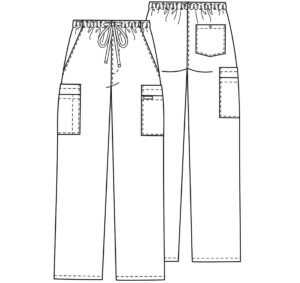 Cherokee WW Core Stretch Men's Drawstring Cargo Pant - Image 15