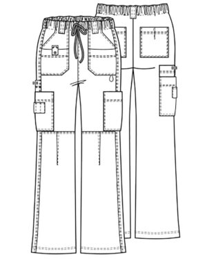 Cherokee iFlex Mid Rise Straight Leg Pull-on Pant PLUS SIZE - Image 17