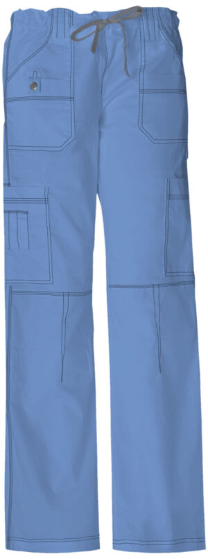 Cherokee iFlex Mid Rise Straight Leg Pull-on Pant PLUS SIZE - Image 3