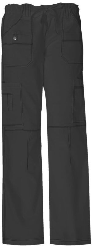 Cherokee iFlex Mid Rise Straight Leg Pull-on Pant PLUS SIZE - Image 5