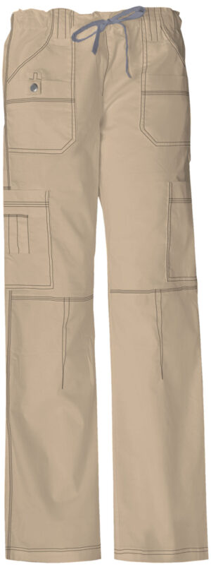 Cherokee iFlex Mid Rise Straight Leg Pull-on Pant PLUS SIZE - Image 11