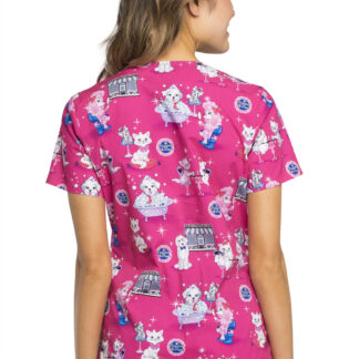 Cherokee Prints Mock Wrap Top – Beauty Paw-lor PLUS SIZE