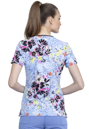 Cherokee Infinity Round Neck Top - Beautiful Blooms - Image 2