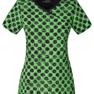 Cherokee 2628A Mock Wrap Top DTCG *CLEARANCE*