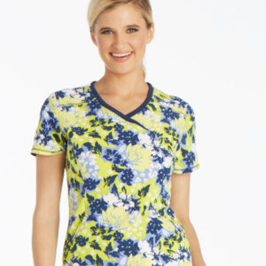 Cherokee CK608A JUGO Mock Wrap Top *CLEARANCE*